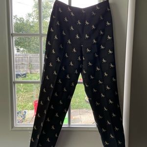 Talbots petites dragonfly pants
